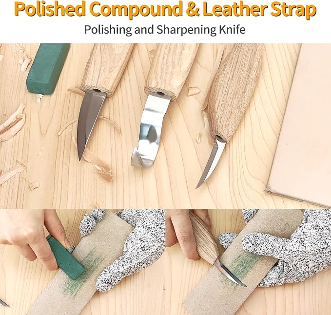 Wood Carving Tools Set - Image 5