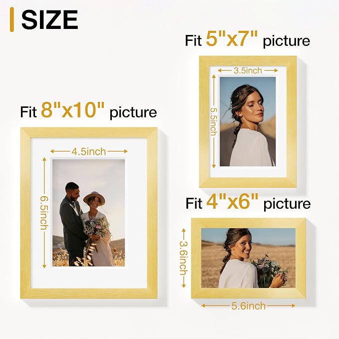 Vittanly 15 Pack Picture Frames Collage Wall Decor - Image 3