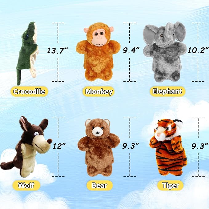 RIY Hand Puppets for Kids - Image 4