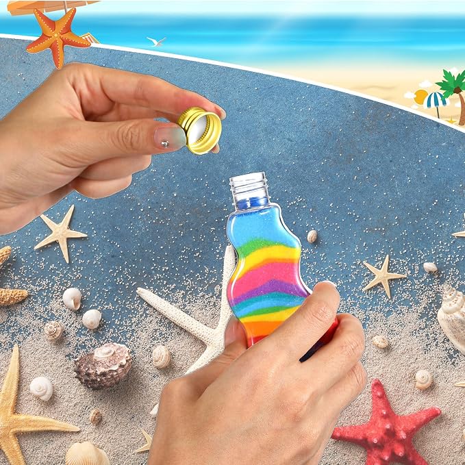 Nuenen 50 Pcs Sand Art Bottles Bulk - Image 5