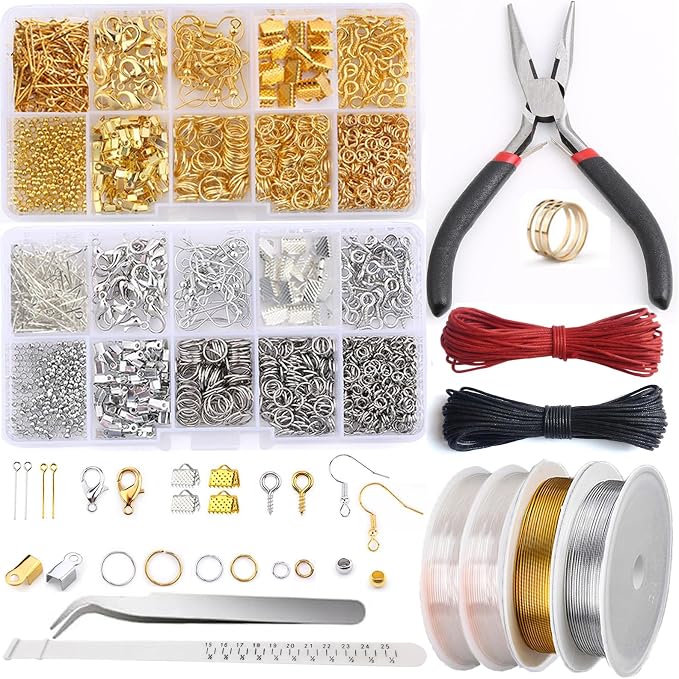 Jewelry Making Supplies Kit, Repair Tools by GTAAOY