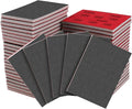 20 Pcs 3 x 4 Inch 2500 Grit Sanding Sponge Set, Ultra Fine Sanding Sponges Pads, Soft Foam Hand Sander Block Wet Dry Sandpaper for Model Drywall Metal Wood Furniture Polishing