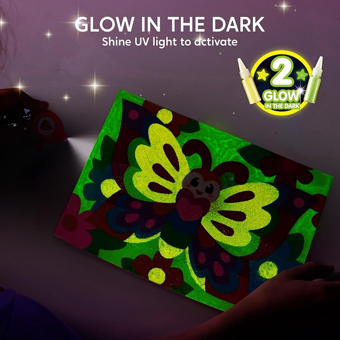 JOVA Klever Kits Glow Sand Art Kits - Image 3