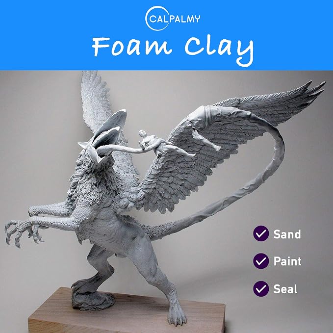 1.1lb Moldable Cosplay Foam Clay – High Density - Image 3