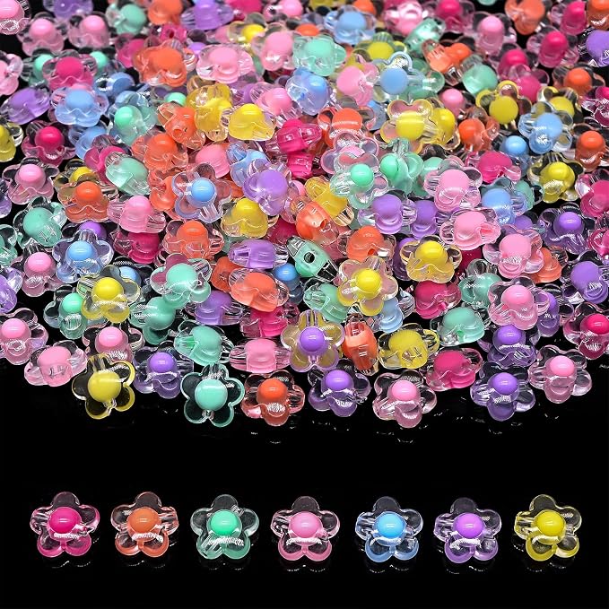 200+ pcs Candy Bulk Assorted Cute Kandi Beads by YuSheng