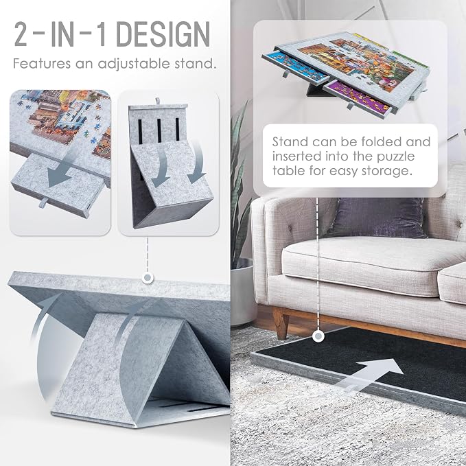 Tektalk Jigsaw Puzzle Table - Image 2