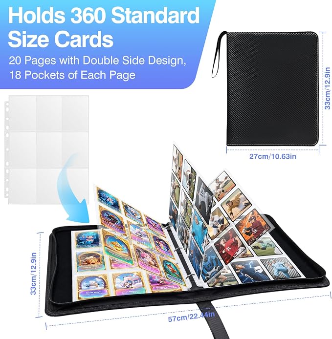 30 Pack 540 Pocket Binder Pages - Image 3