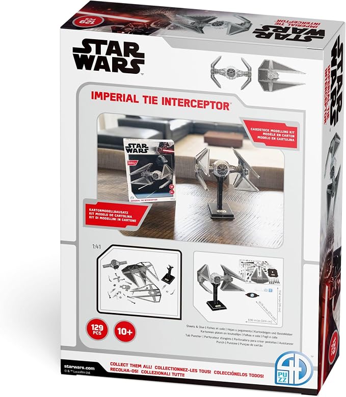 4D Cityscape Star Wars 3D Paper Model Kits - Image 6