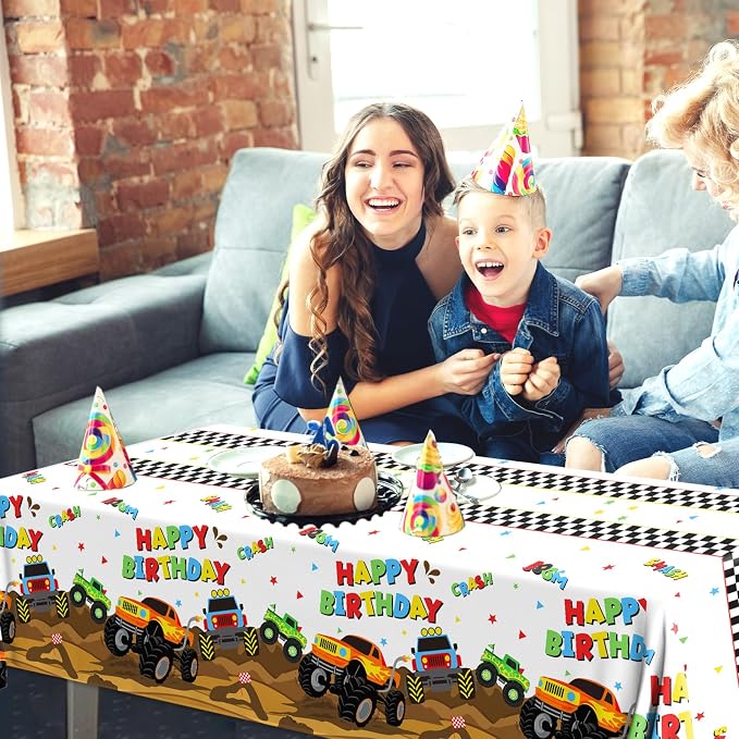 Monster Truck Tablecloth - Image 3