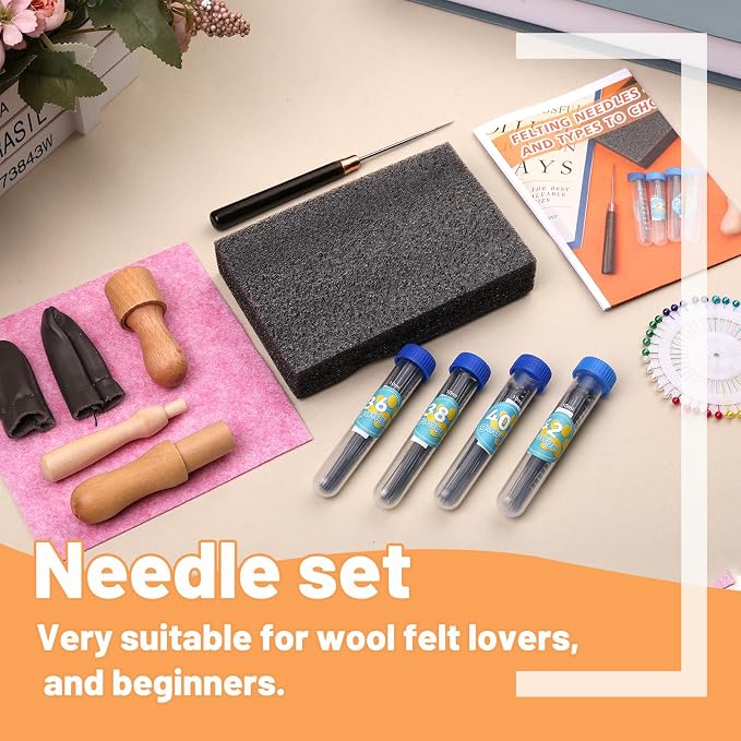 Yizzvb 127 Pcs Needle Felting Needles, 4 Sizes Felting Needles, Needle Felting - Image 3