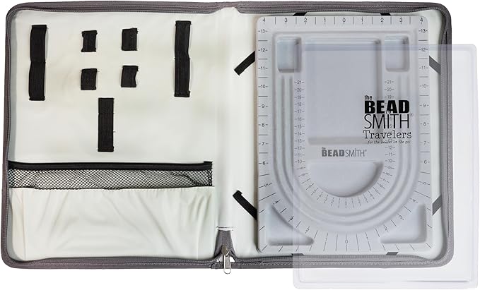 The Beadsmith Bead Folio – Basic Elements – 28” U Channel Bead Board by TheBeadsmith