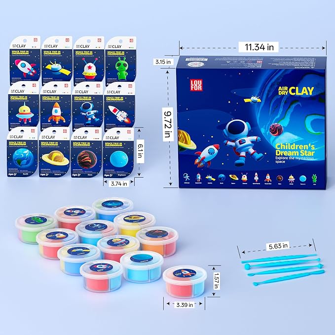 LOUFOR Air Dry Clay Kits - Image 8