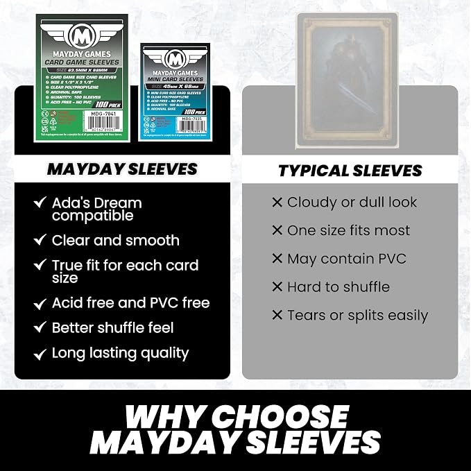 MayDay Game's Ada's Dream Standard Compatible Card Sleeve Bundle - Image 6