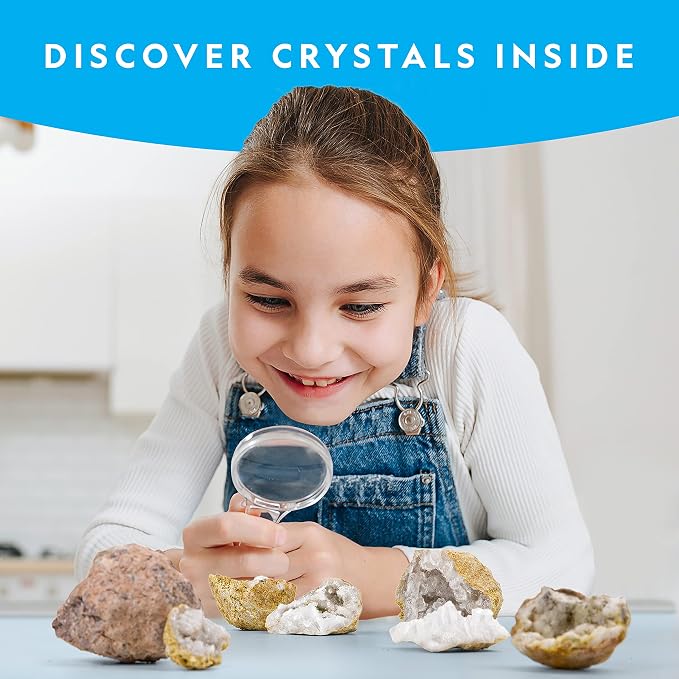 National Geographic Break Open 10 Premium Geodes - Image 2