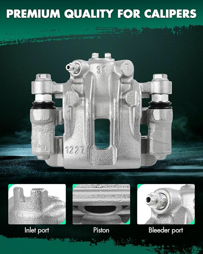 SCITOO 19B3477A Rear Left Disc Brake Caliper Assembly w/Bracket For Hyundai For Elantra 2009-2012