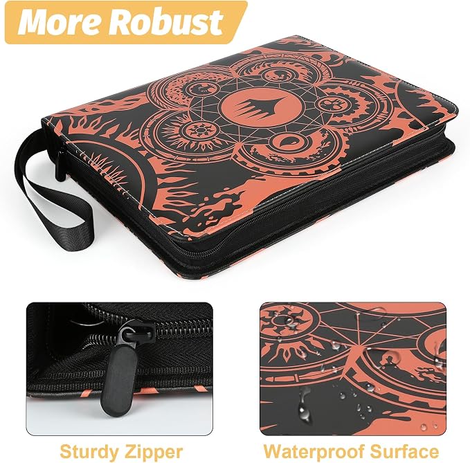 Trading Card Binder, 9-Pocket Binder - Image 3