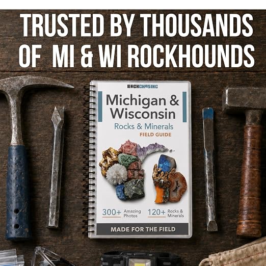 Michigan and Wisconsin Rocks And Minerals Field Guide | Find And Identify Rocks - Image 6