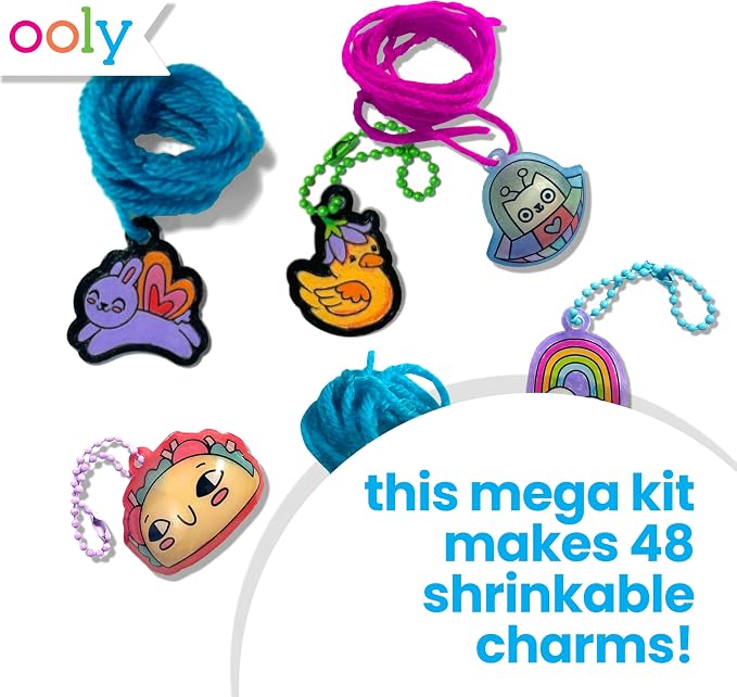 Ooly 73 PC DIY Shrinking Art Kit - Image 2