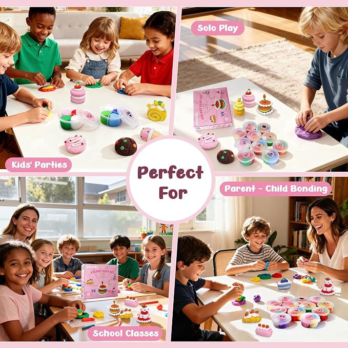 Air Dry Clay Kit for Kids 3-12 - Image 6