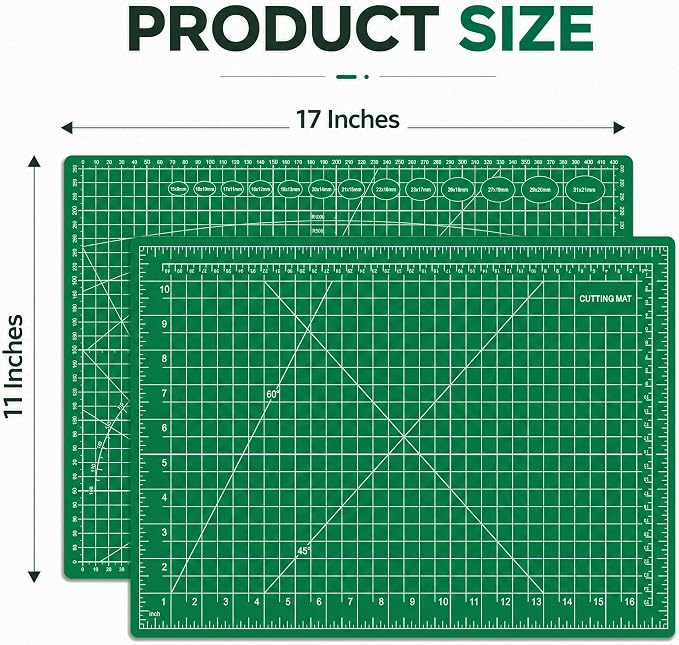 Self Healing Cutting Mat 11x17 Inch - Image 6