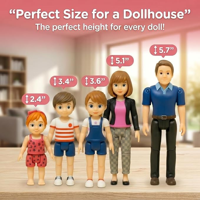 Family Dollhouse People - Image 4