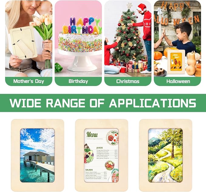 VOKOY 30 Pack Wooden Picture Frames - Image 5