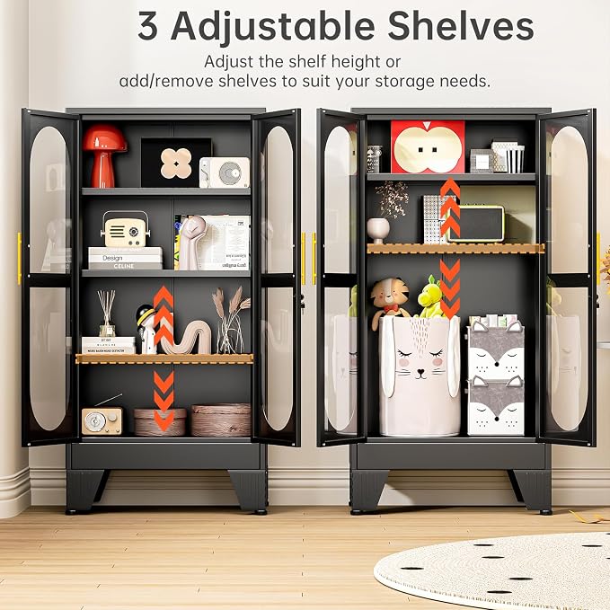 47" H Locking Display Cabinet - Image 5