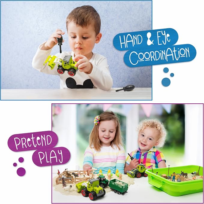 59 PCS Farm Sensory Bin - Image 4