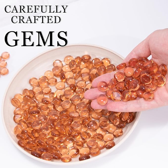 50PCS Mini Glass Gems - Image 2