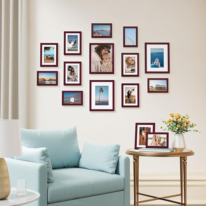 Vittanly 15 Pack Picture Frames Collage Wall Decor - Image 4