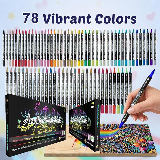 Desire Deluxe Acrylic Paint Pens - Image 2