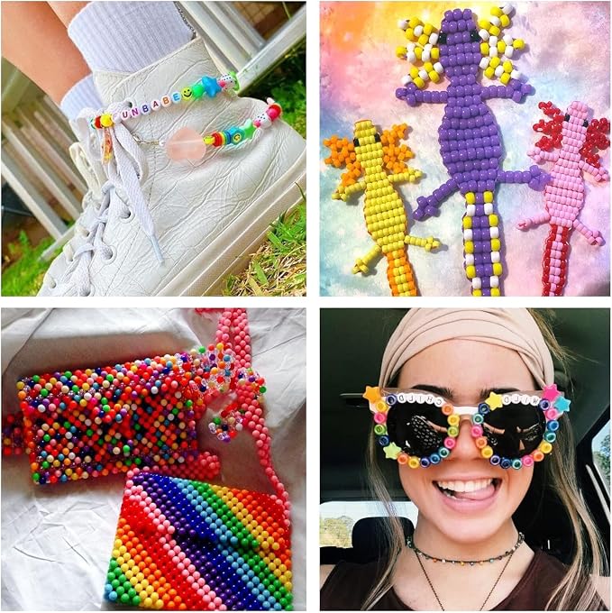 LIS HEGENSA Pony Beads Bulk, Kandi Beads - Image 9