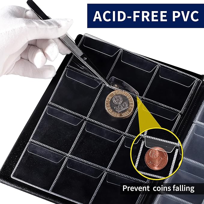 160 Pockets Coin Album - Image 3