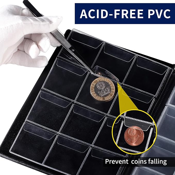 120 Pockets Coin Album - Image 3