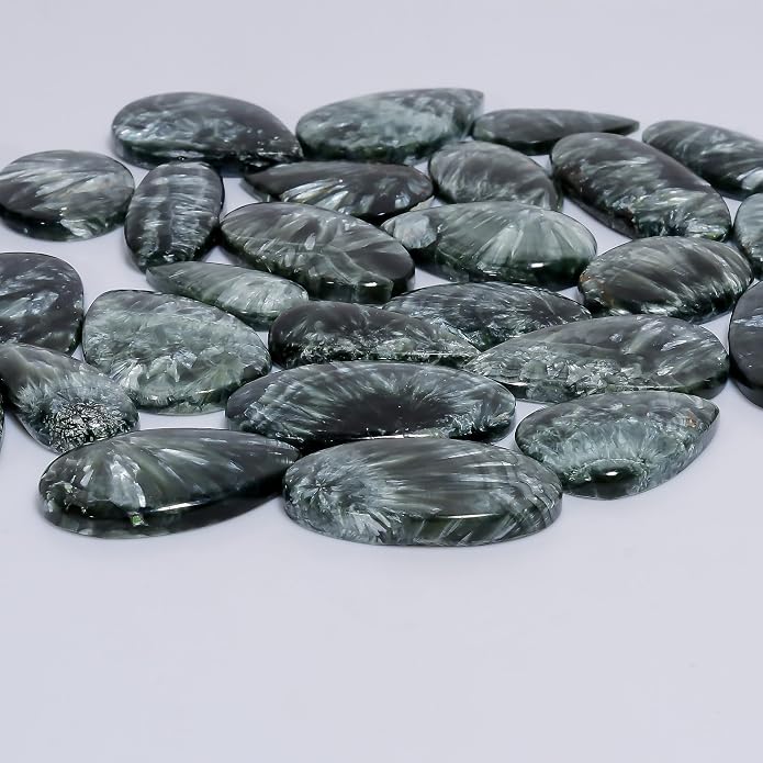 Natural Loose Gemstone 5 Piece Cabochons Lot Jewelry Making Loose Gemstone - Image 5