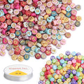 1500PCS Colourful Letter Beads and Mixed-Style Beads by SUTOUG