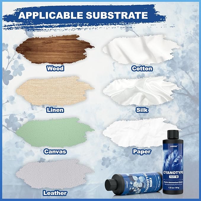 Cyanotype Kit, Cyanotype Chemicals Sensitizer Set - Image 4