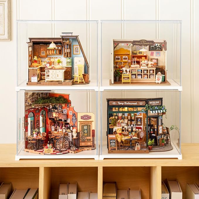 Rolife DIY Miniature House Kit for Adults, Baking Kitchen Mini Wooden Dollhouse - Image 8