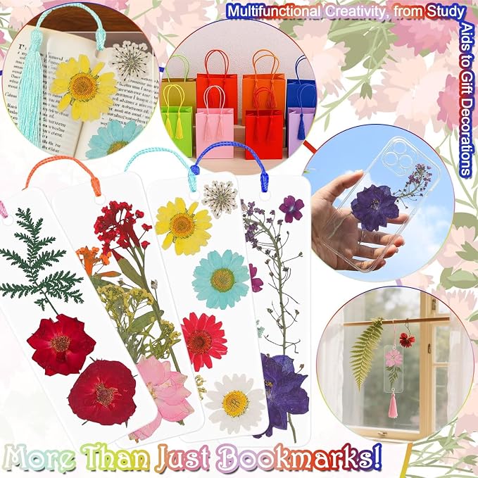 Bookmark Making Kit, tassels and peel-and-stick design. No laminator required - Image 6