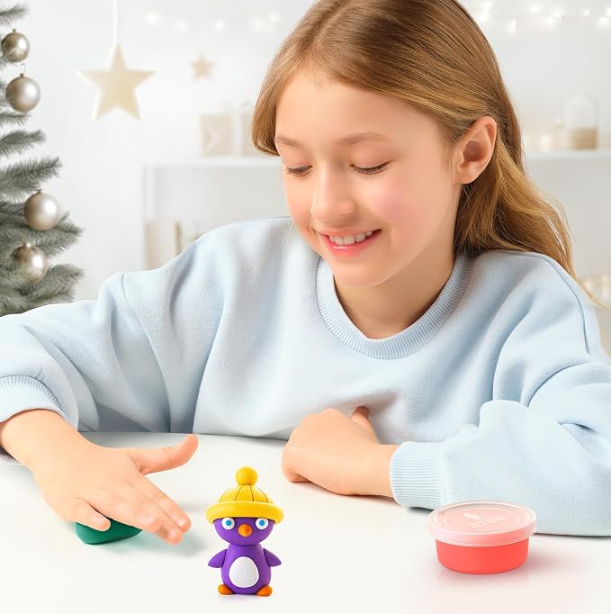 HEY CLAY Set - Colourful Modeling Air Dry Clay Kit - Image 6