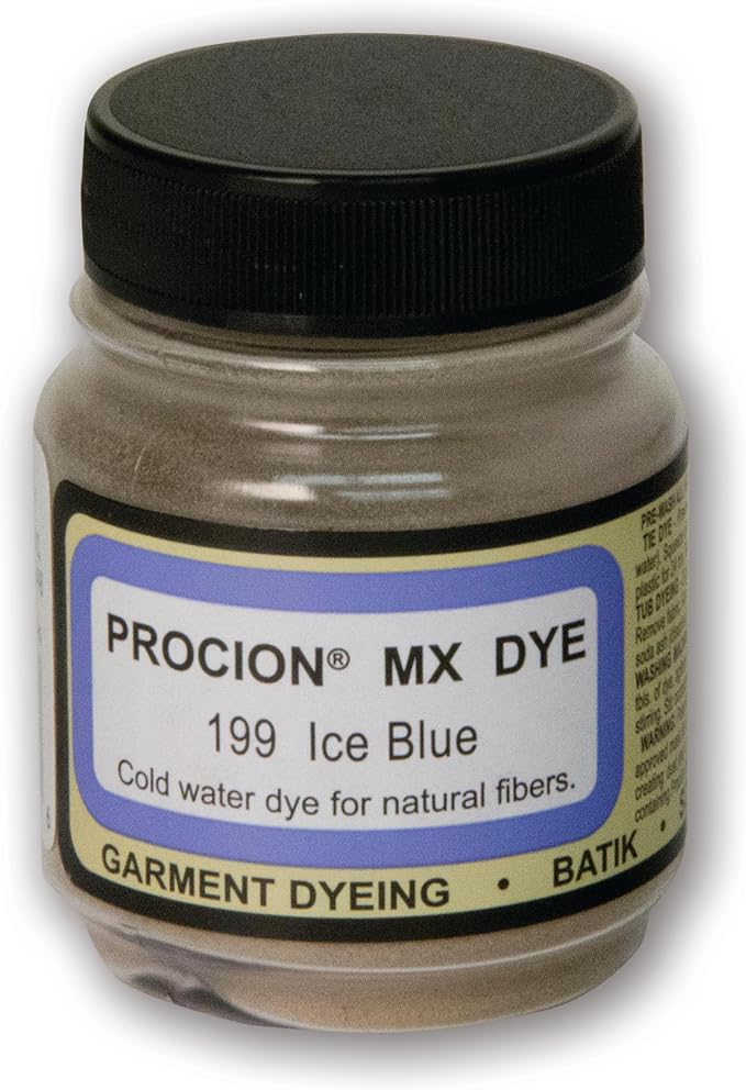 Jacquard Procion Tie Dye Powder Ice Blue 2/3oz Jar by Jacquard