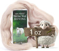 100% Natural Merino Wool Roving by DesertBreezeDistributing