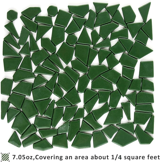 Youway Style Green Glass Mosaic Tiles - Image 5