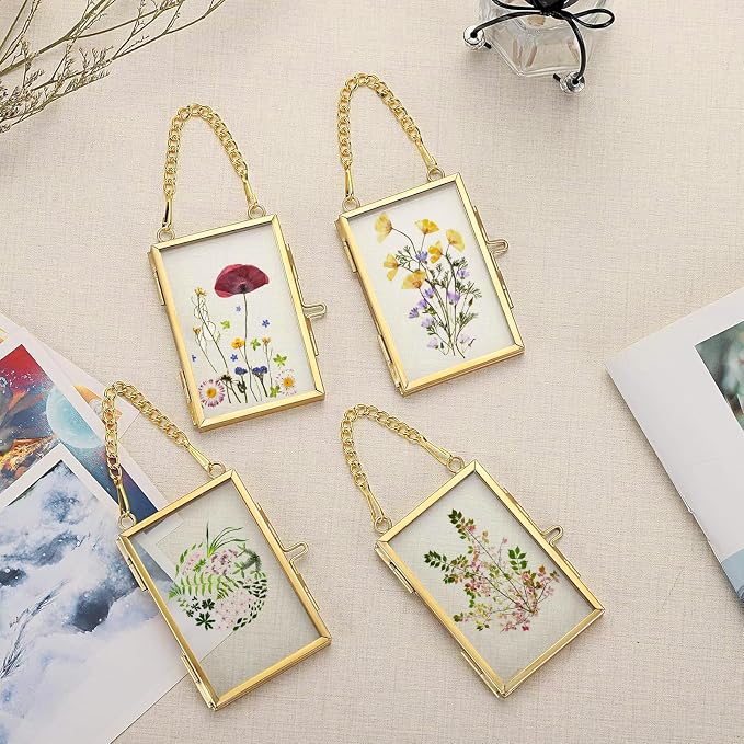 FOCHIER F 4 Pcs Pressed Flower Frame - Image 8