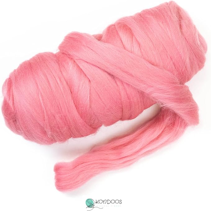 Kondoos Colored Natural Wool roving, 1 lb. Best Wool - Image 2