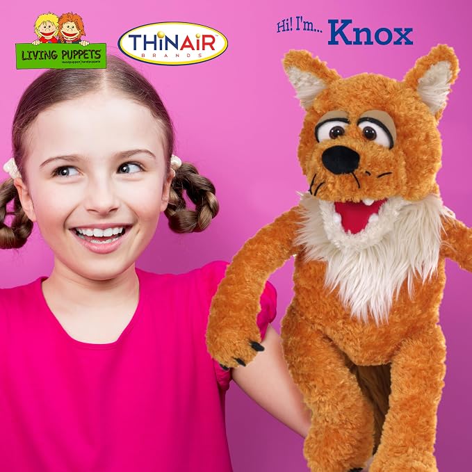 Living Puppets 17-Inch Fox Hand Puppet - Image 3