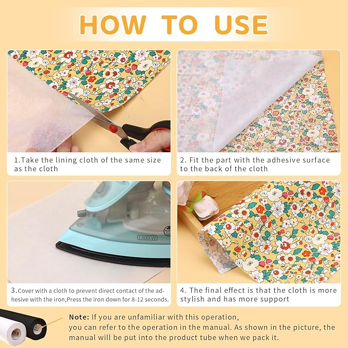 UzecPk Medium Weight Fusible Interfacing - Image 6