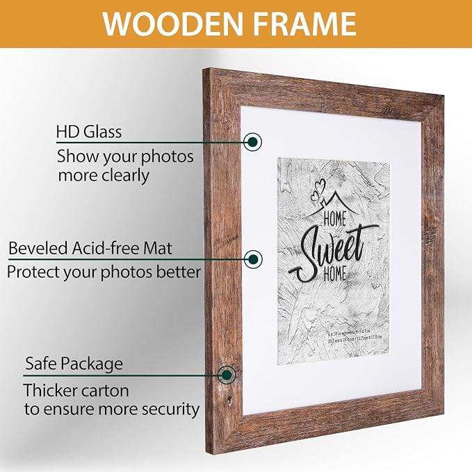 Califortree Rustic Brown 8x10 Picture Frame - Image 6