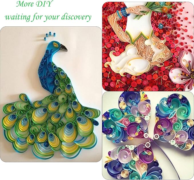 TUPARKA 15 PCS Paper Quilling Kits - Image 7