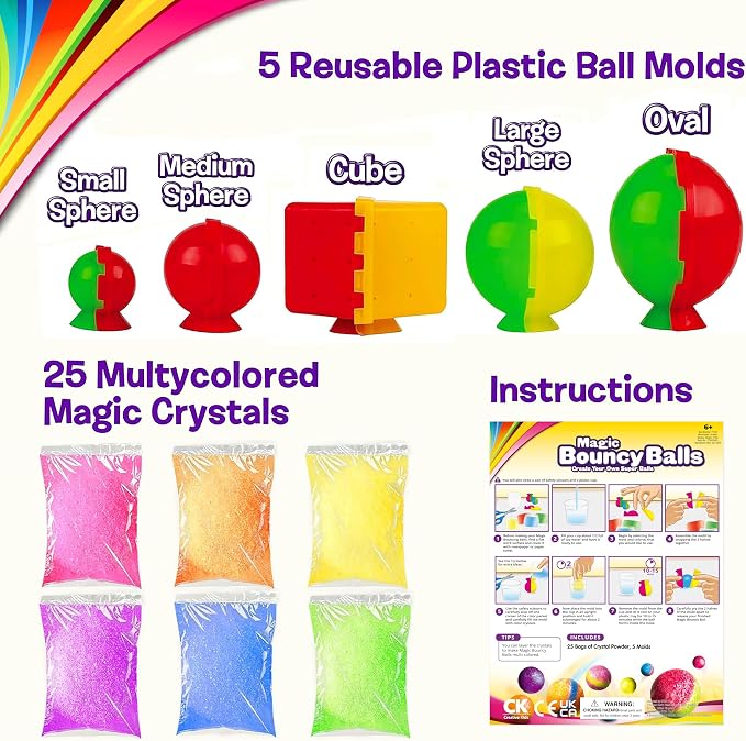 Creative Kids DIY Magic Bouncy Balls - Image 6